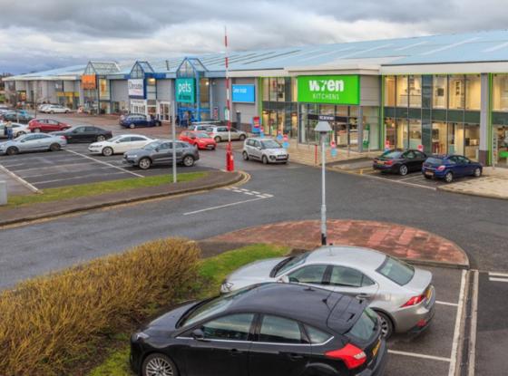 Greyhound Retail Park, Chester, USA Greyhound Retail Park, Chester, USA